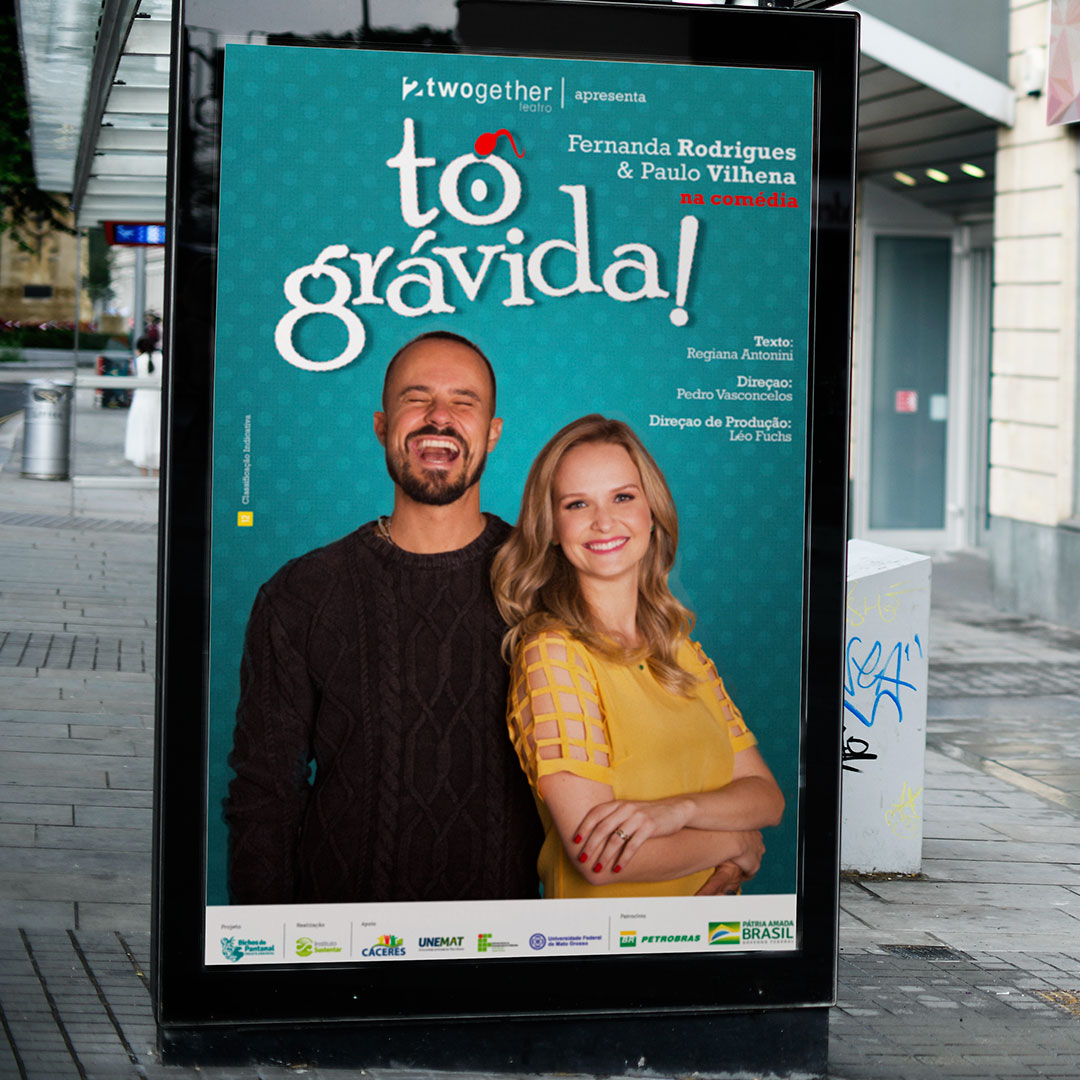 Teatro - Tô Grávida Cartaz