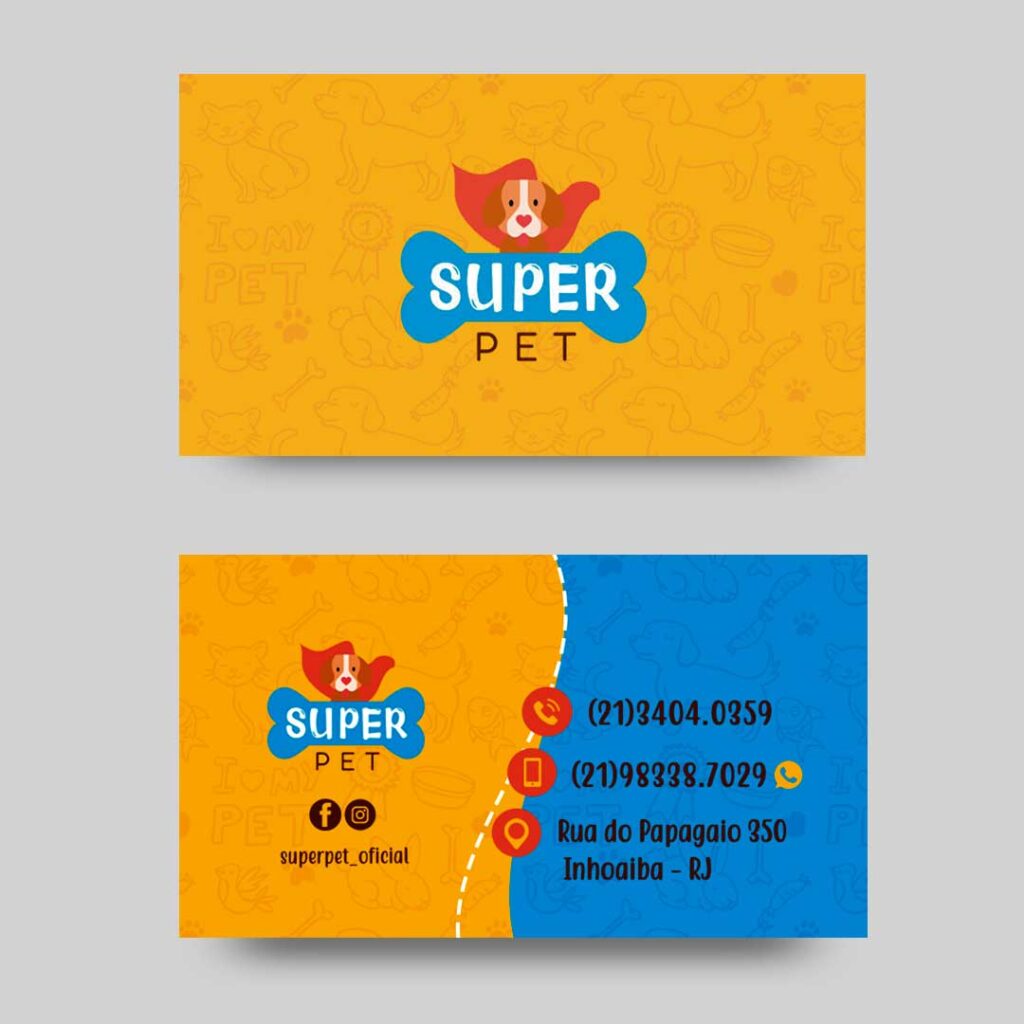 Super Pet - Cartão de Visita